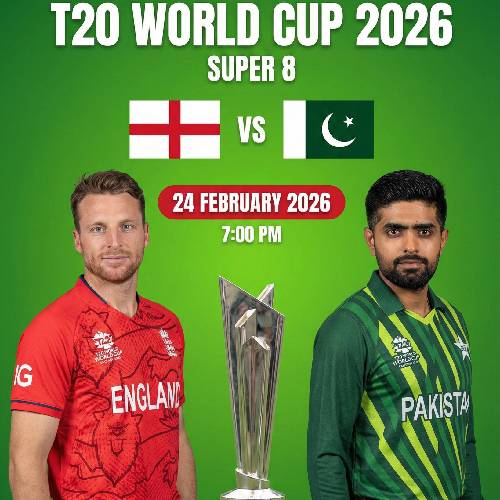 England vs Pakistan – 24 Feb 2026, Pallekele