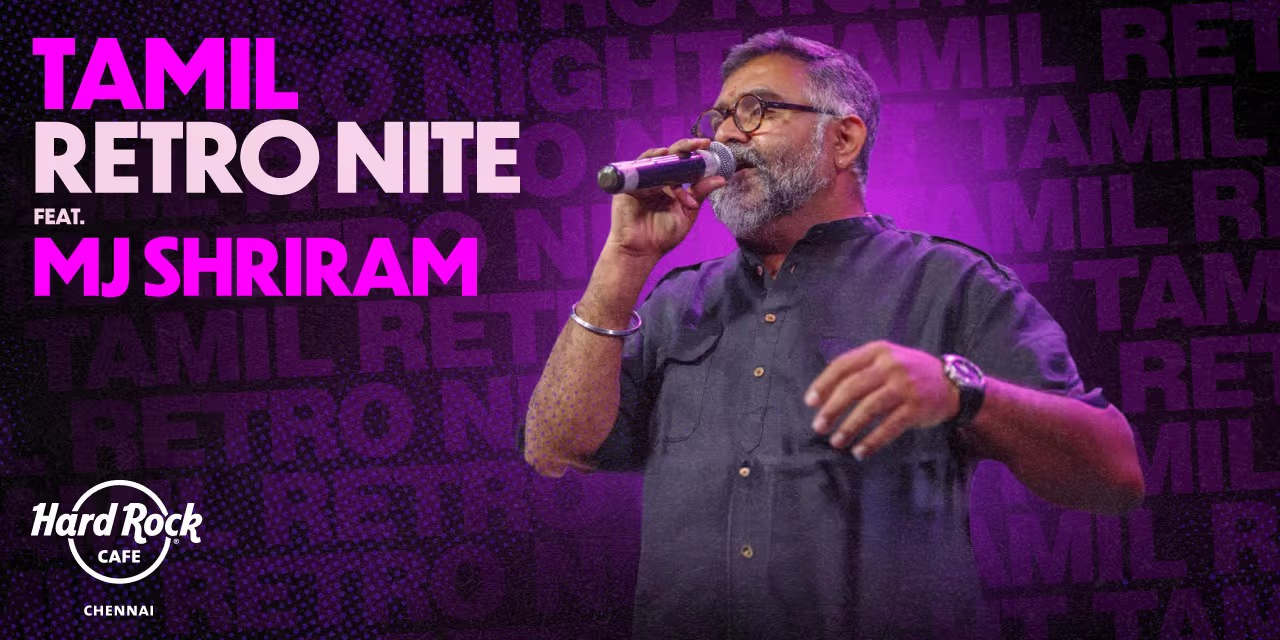 Tamil Retro Nite – MJ Shriram | Chennai | 13 Feb 2026