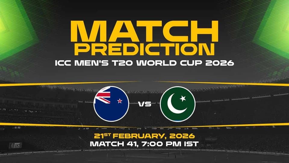 New Zealand vs Pakistan – 22 Feb 2026, Colombo