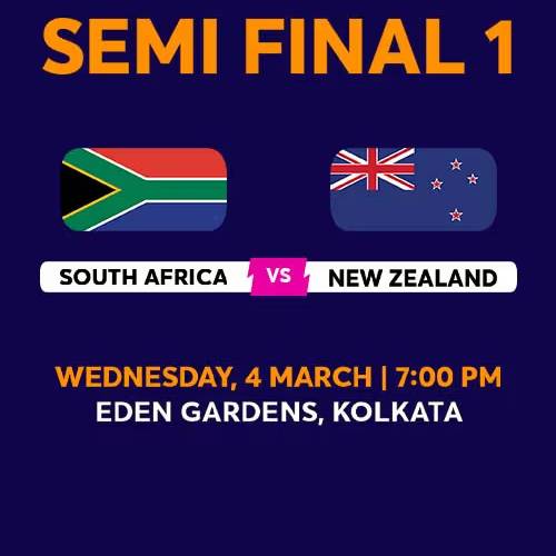 SA vs NZ Semi-Final | 4 Mar 2026, Kolkata