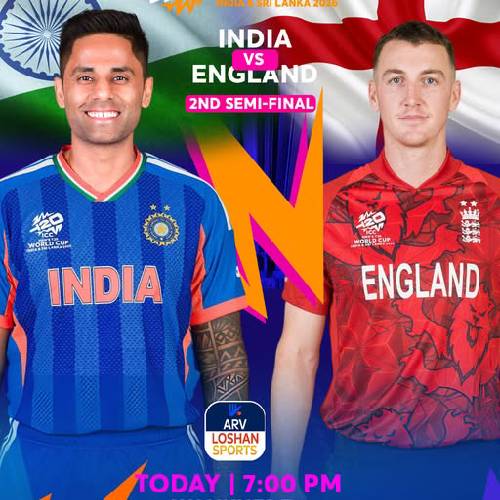 India vs England SF2 – 5 Mar 2026, Mumbai