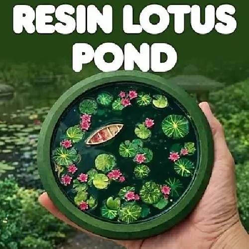 Resin Lotus Pond Workshop in Chennai on 19 March 2026