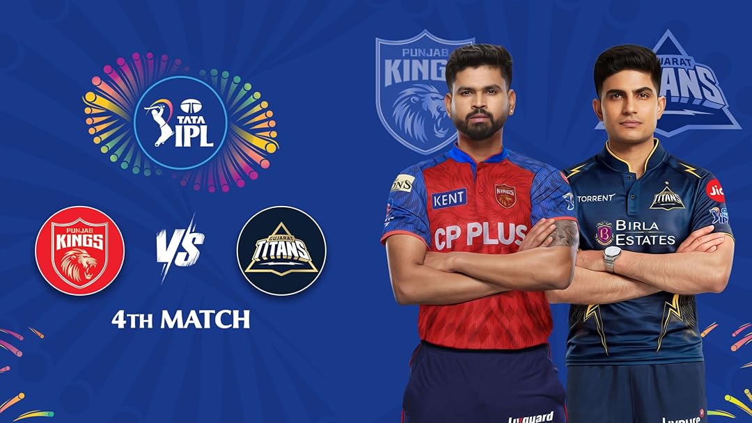 Punjab Kings vs Gujarat Titans IPL 2026 Match 4