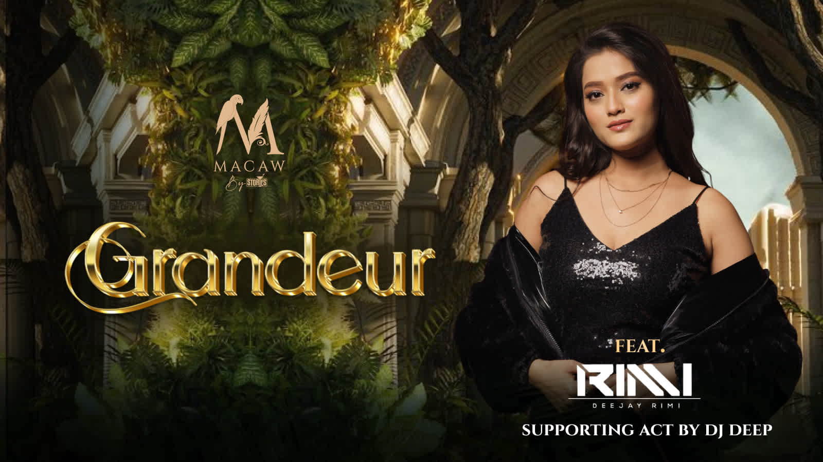 Macaw Grandeur – DJ Rimi | Mar 28, 2026 | Chennai