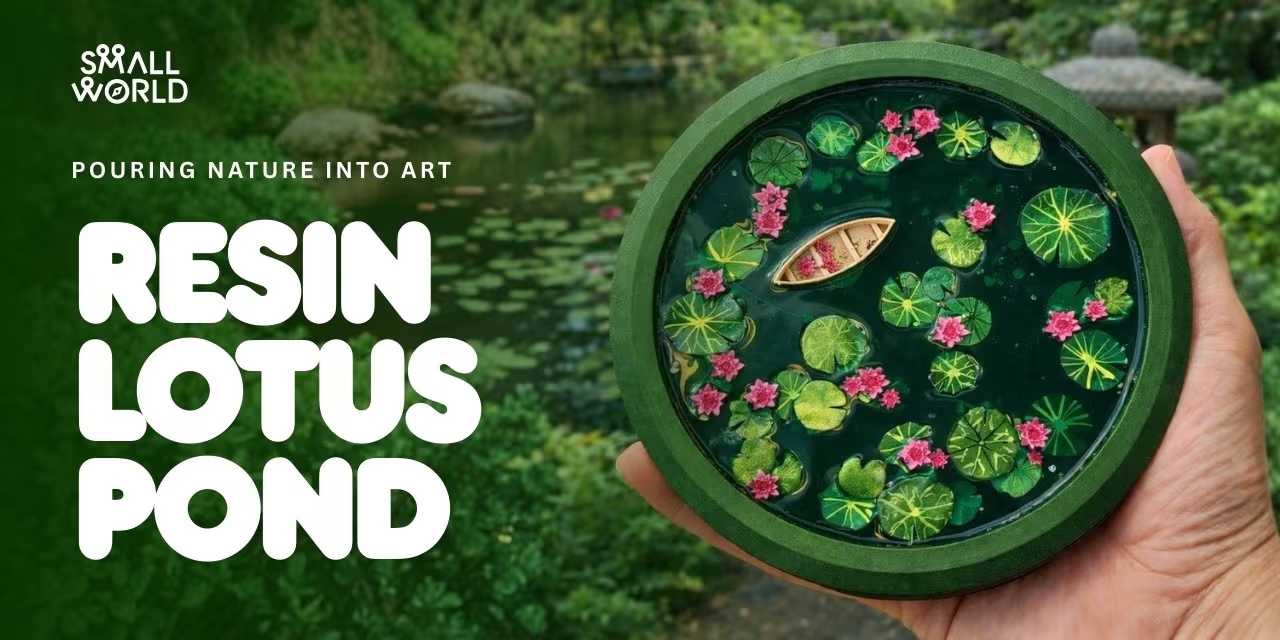 Resin Lotus Pond Workshop in Chennai on 19 March 2026