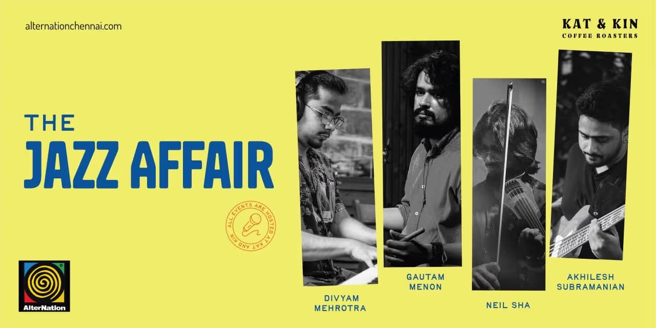 The Jazz Affair – Live Jazz in Chennai | 14 March 2026