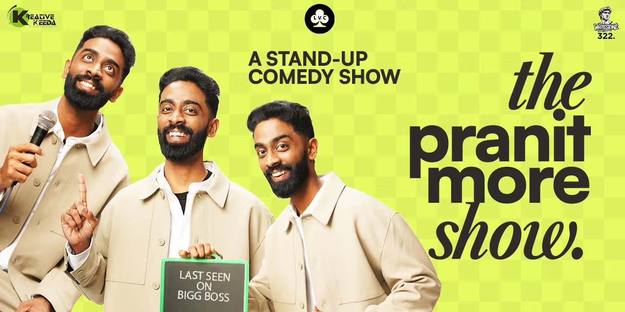 Pranit More Show Chennai | April 5, 2026