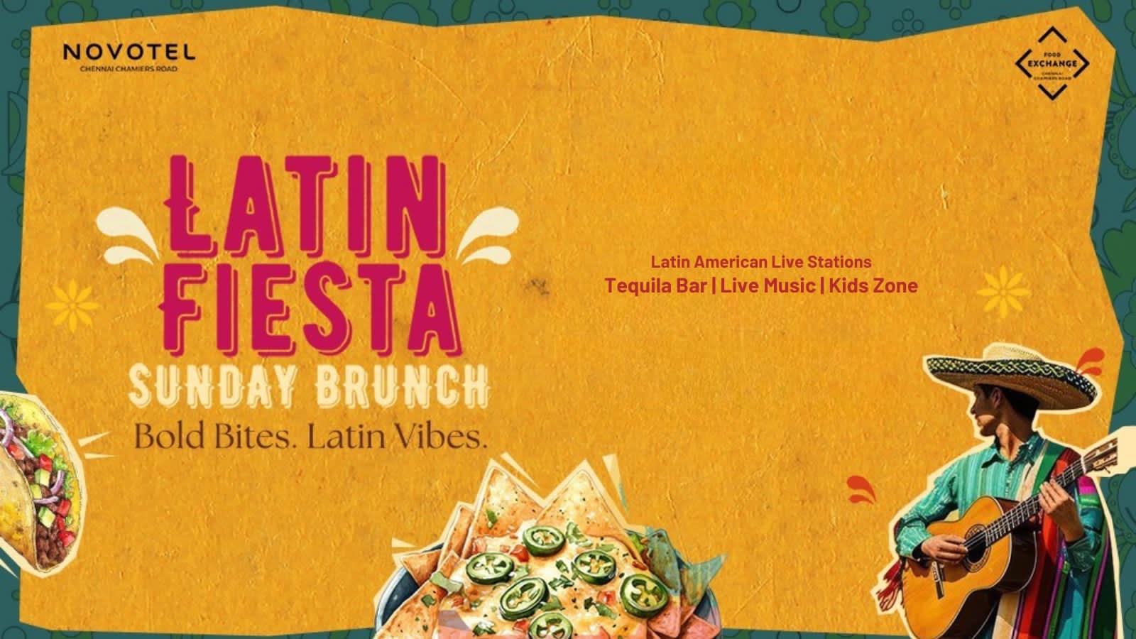 Latin Fiesta Brunch | 29 Mar 2026, Chennai