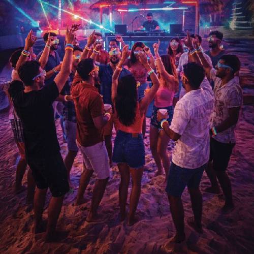 Full Moon Neon Party | Apr 4, 2026 | Mahabalipuram