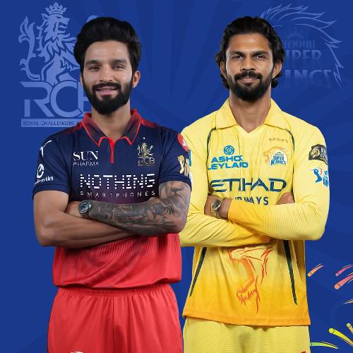 RCB vs CSK – April 5, 7:30 PM