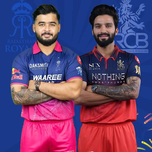 RR vs RCB IPL 2026 – April 10, 7:30 PM