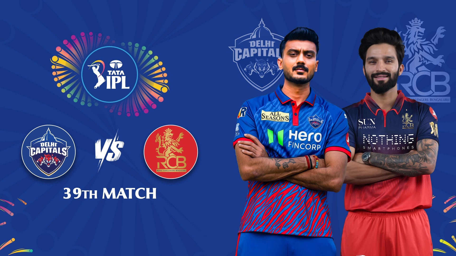 DC vs RCB IPL 2026 Match 39, April 27, 7:30 PM