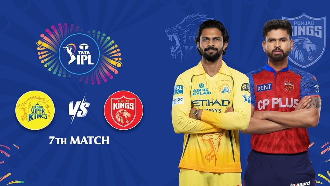 CSK vs PBKS IPL 2026 | April 3, 7:30 PM