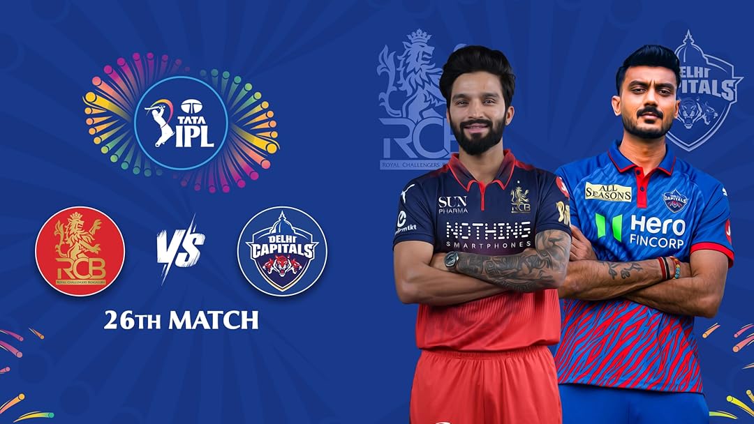 RCB vs DC IPL 2026 – April 18, 3:30 PM