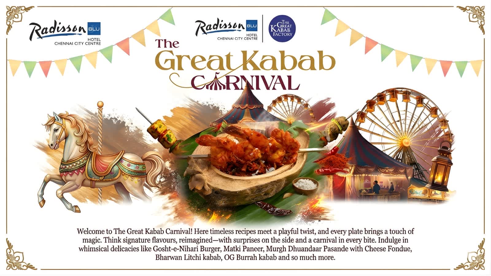 Kabab Carnival Chennai | Apr 10–26, 2026