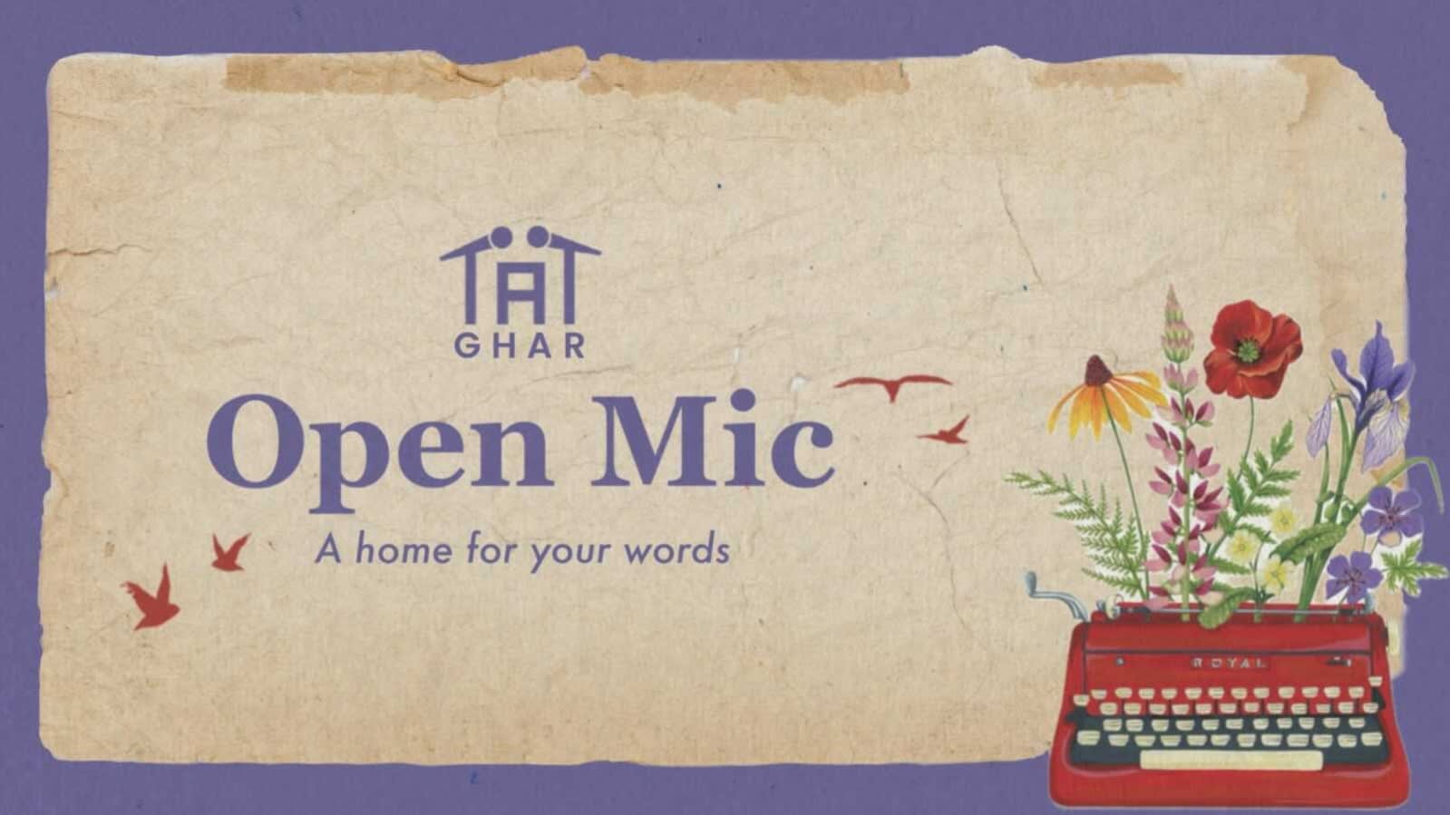 Ghar Open Mic – Chennai, Apr 19, 2026