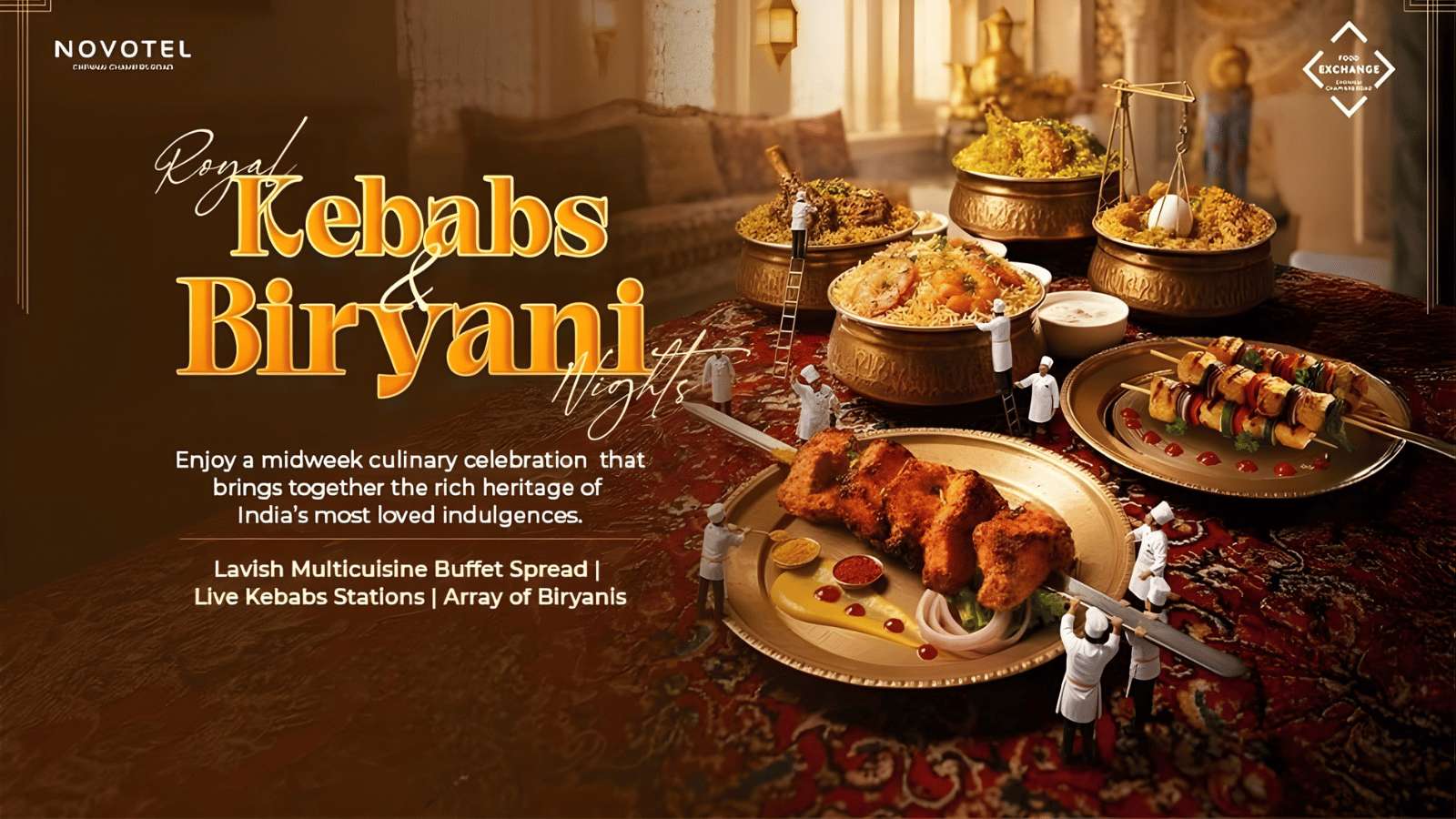 Royal Kebabs & Biryani Nights Chennai | April 8, 2026 | Nandanam
