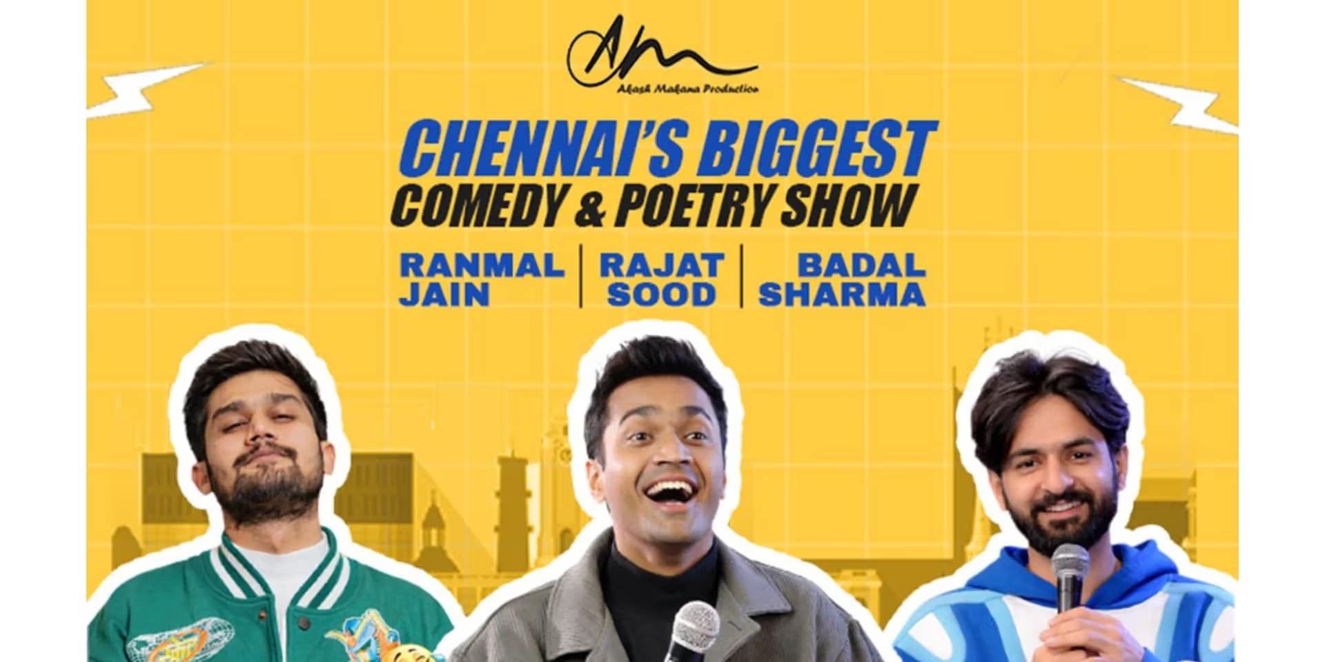 Comedy & Poetry Fest Chennai | April 19, 2026 | Chennai
