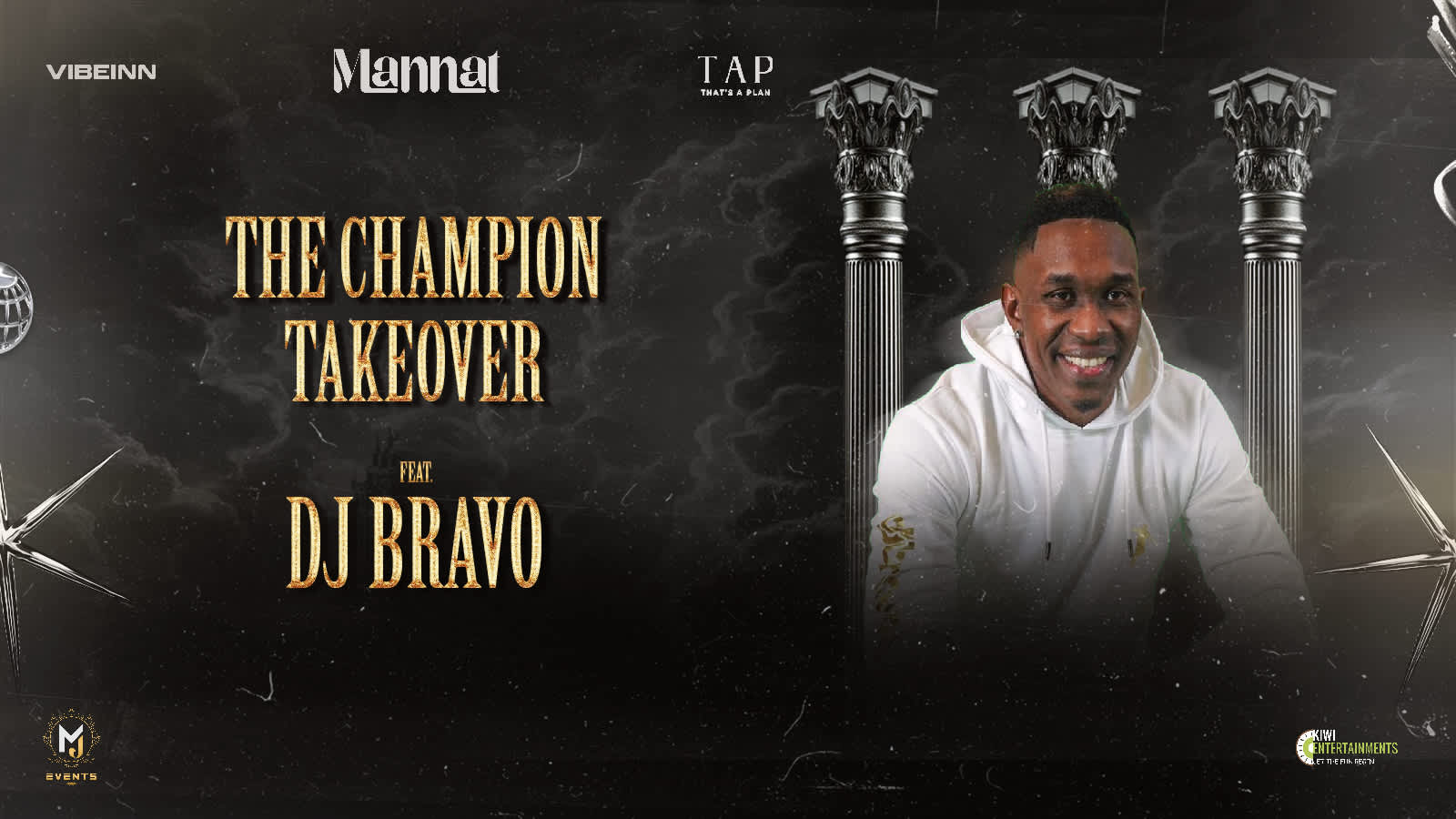 DJ Bravo Chennai April 12, 2026 Event Mannat