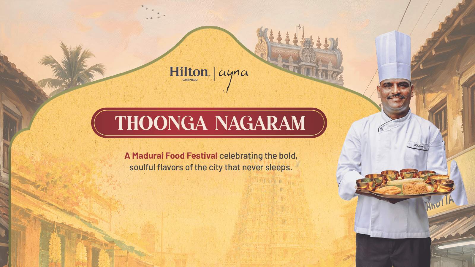 Thoonga Nagaram Chennai | 29 May–7 Jun 2026