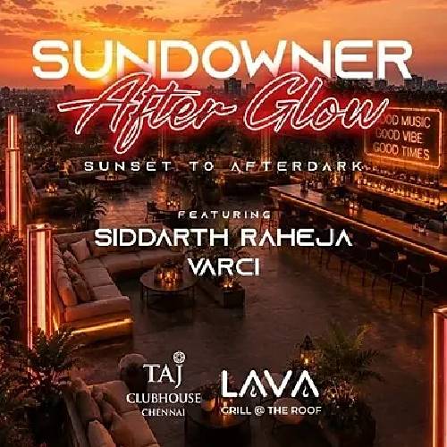 Sundowner Afterglow Chennai May 24 2026 TajClub