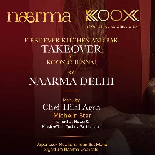 Naarma x Koox | 3–4 Jun 2026 | Nandanam Chennai