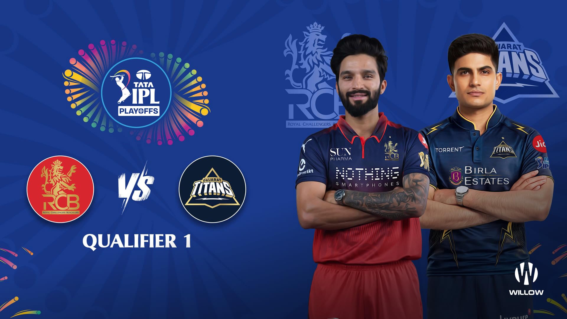 RCB vs GT Qualifier 1 IPL 2026 | 26 May, 7:30 PM