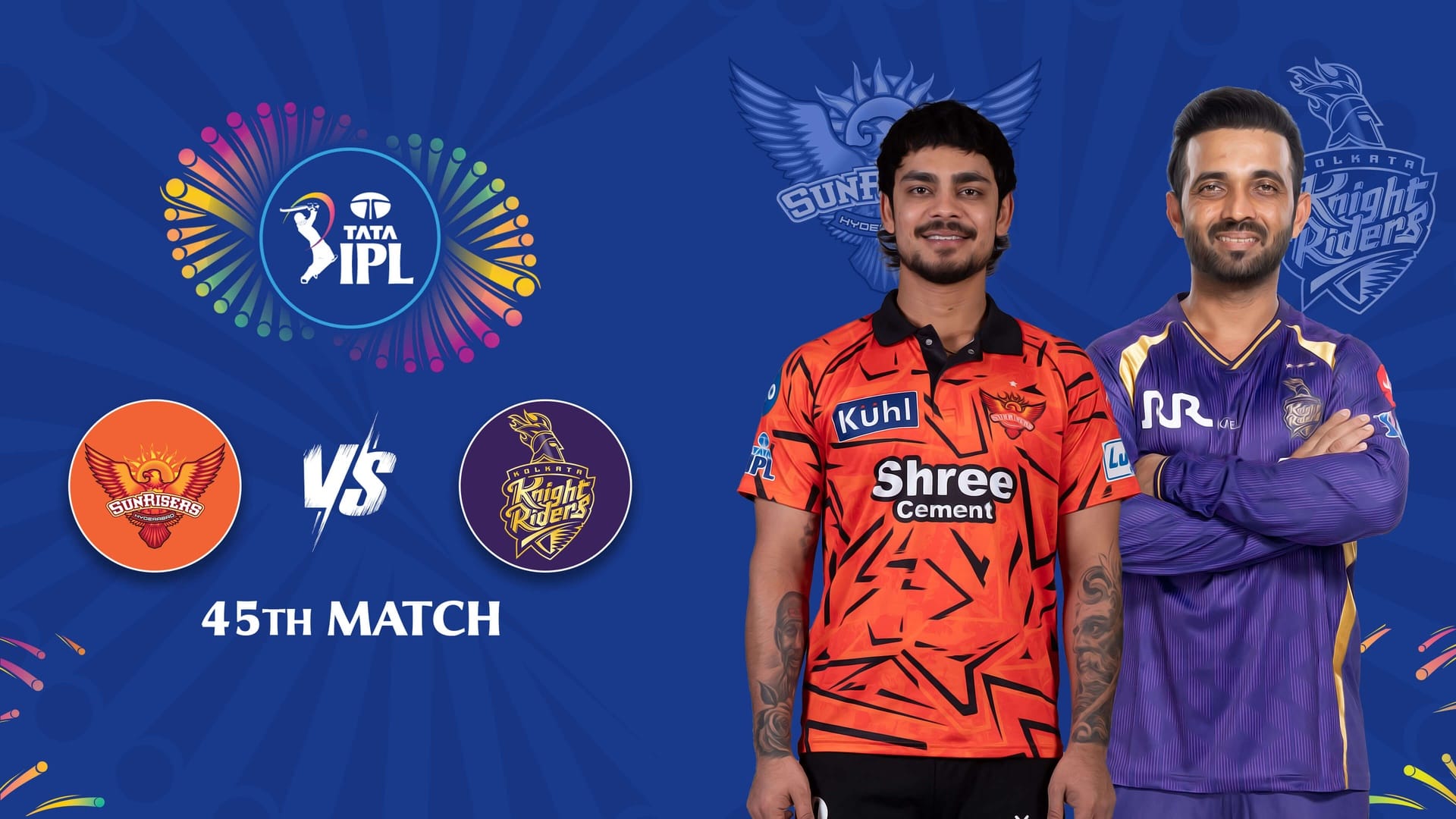 SRH vs KKR IPL 2026 – May 3, 3:30 PM