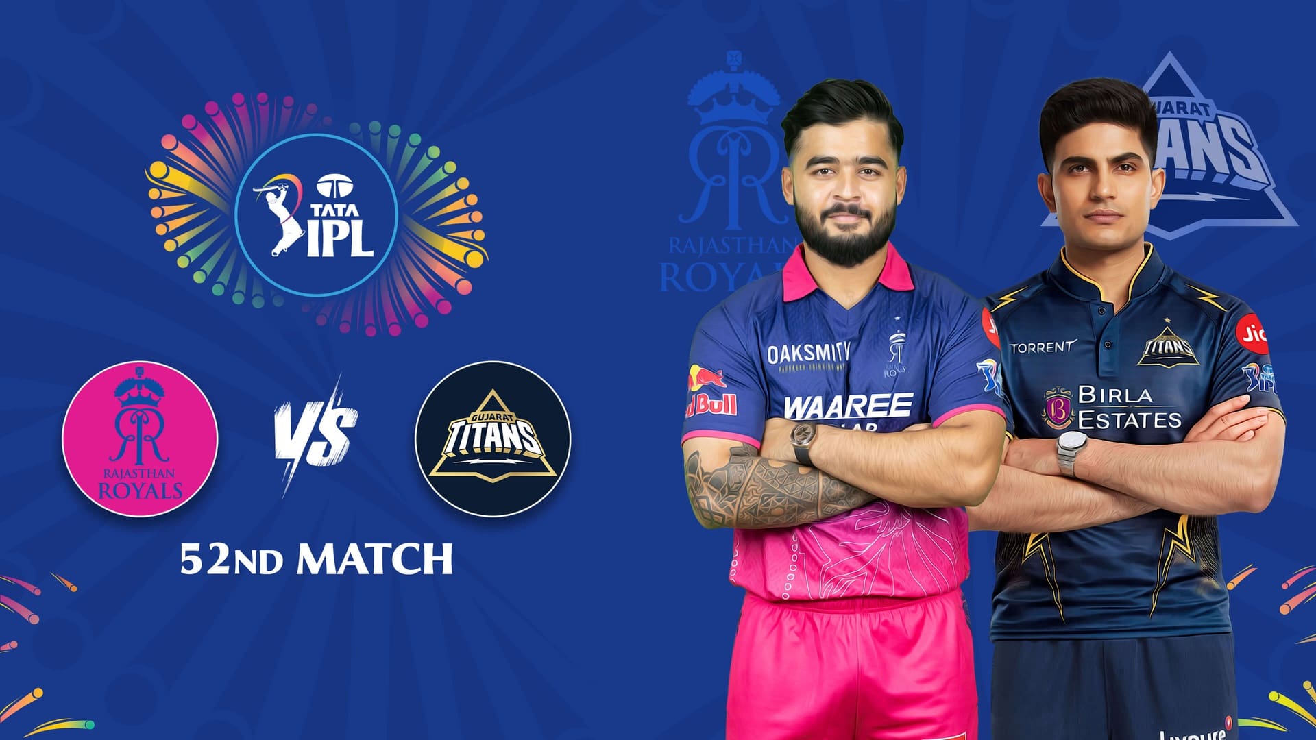 RR vs GT IPL 2026 Match 52 | May 9, 7:30 PM