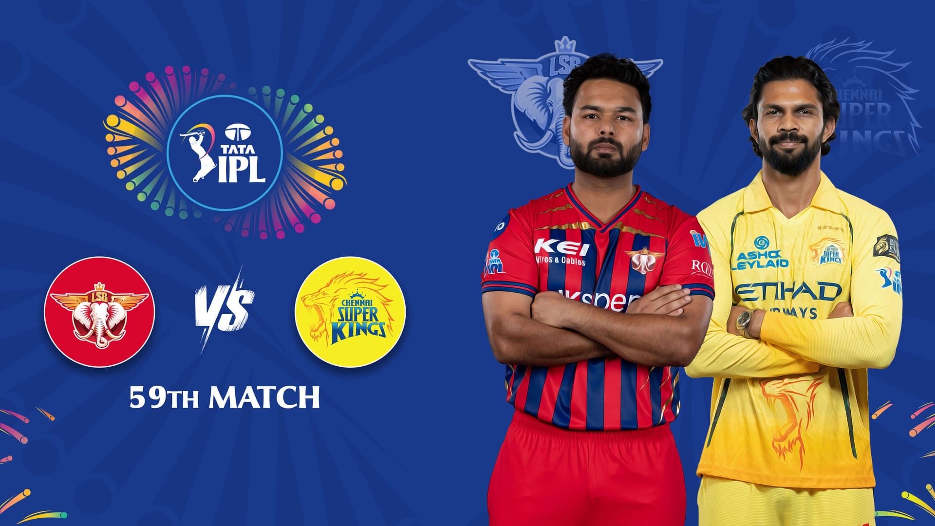 LSG vs CSK IPL 2026 Match 59 | May 15, 7:30 PM