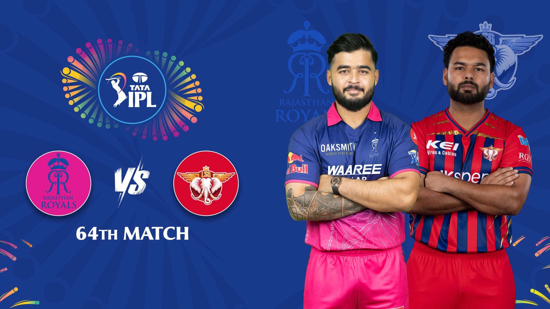 RR vs LSG IPL 2026 | May 19, 7:30 PM