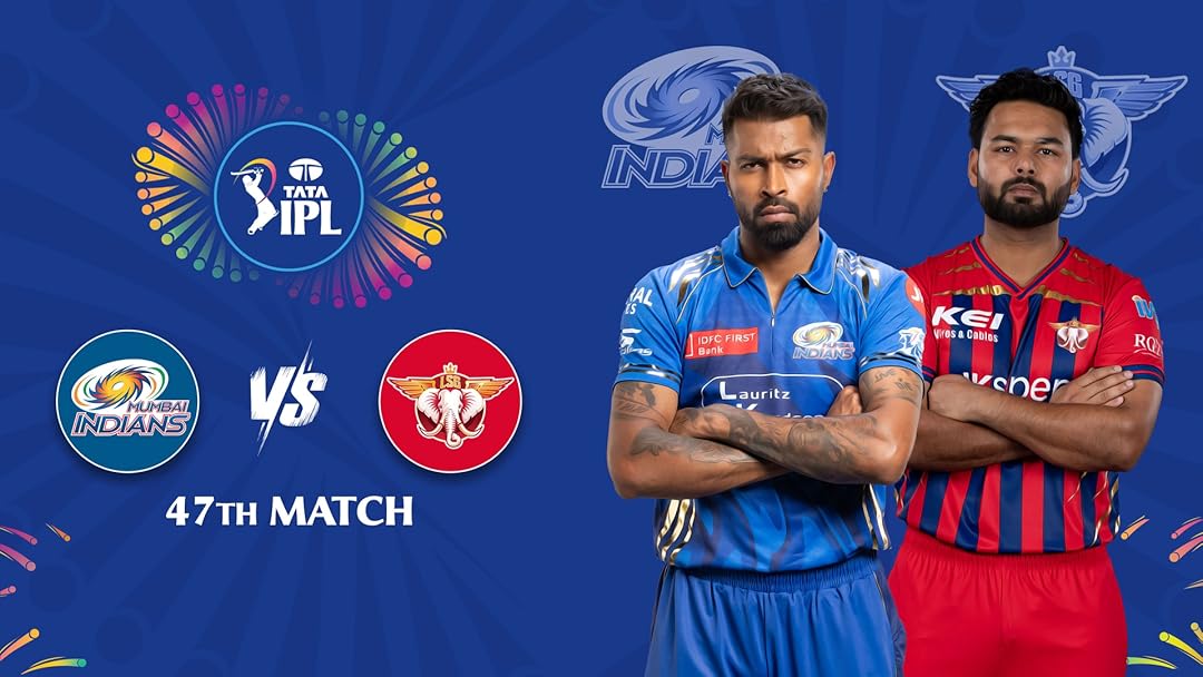 MI vs LSG IPL 2026 Match 47 May 4, 7:30 PM