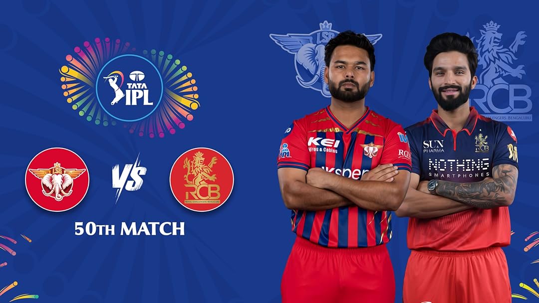 LSG vs RCB IPL 2026 – 50th Match | May 7, 7:30 PM