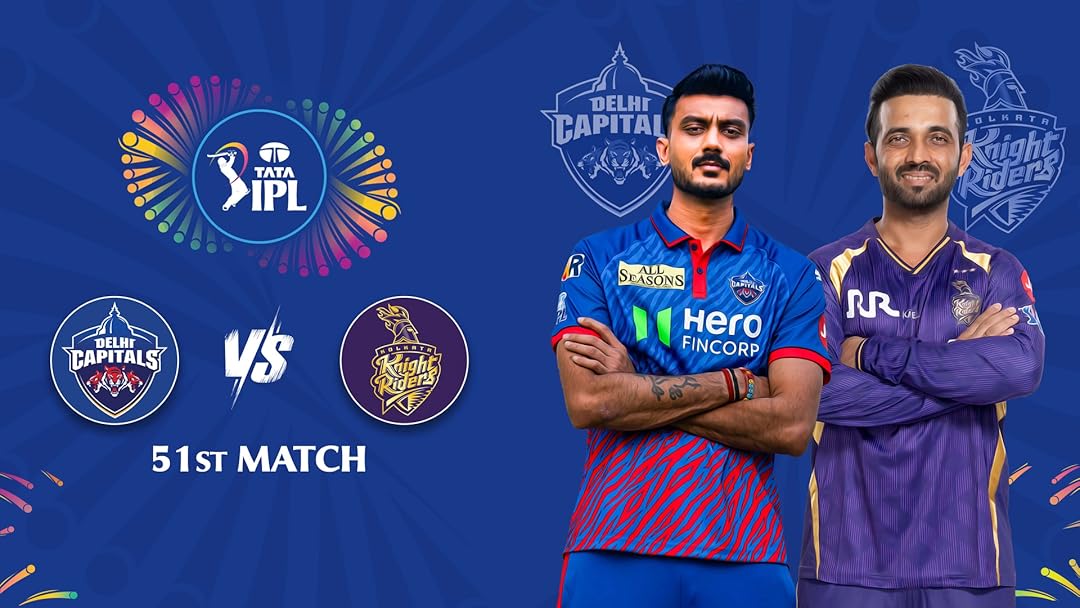 DC vs KKR IPL 2026 Match 51 | May 8, 7:30 PM