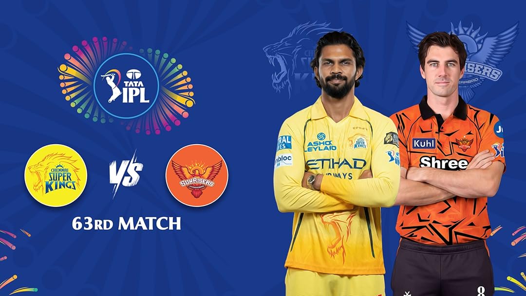CSK vs SRH IPL 2026 Today, 7:30 PM