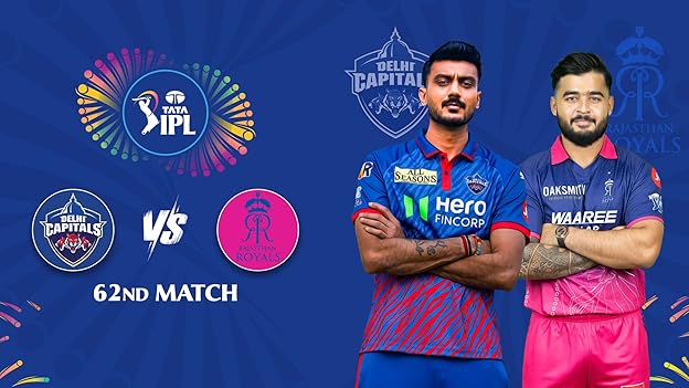 DC vs RR IPL 2026, Match 62 | 17 May, 7:30 PM IST