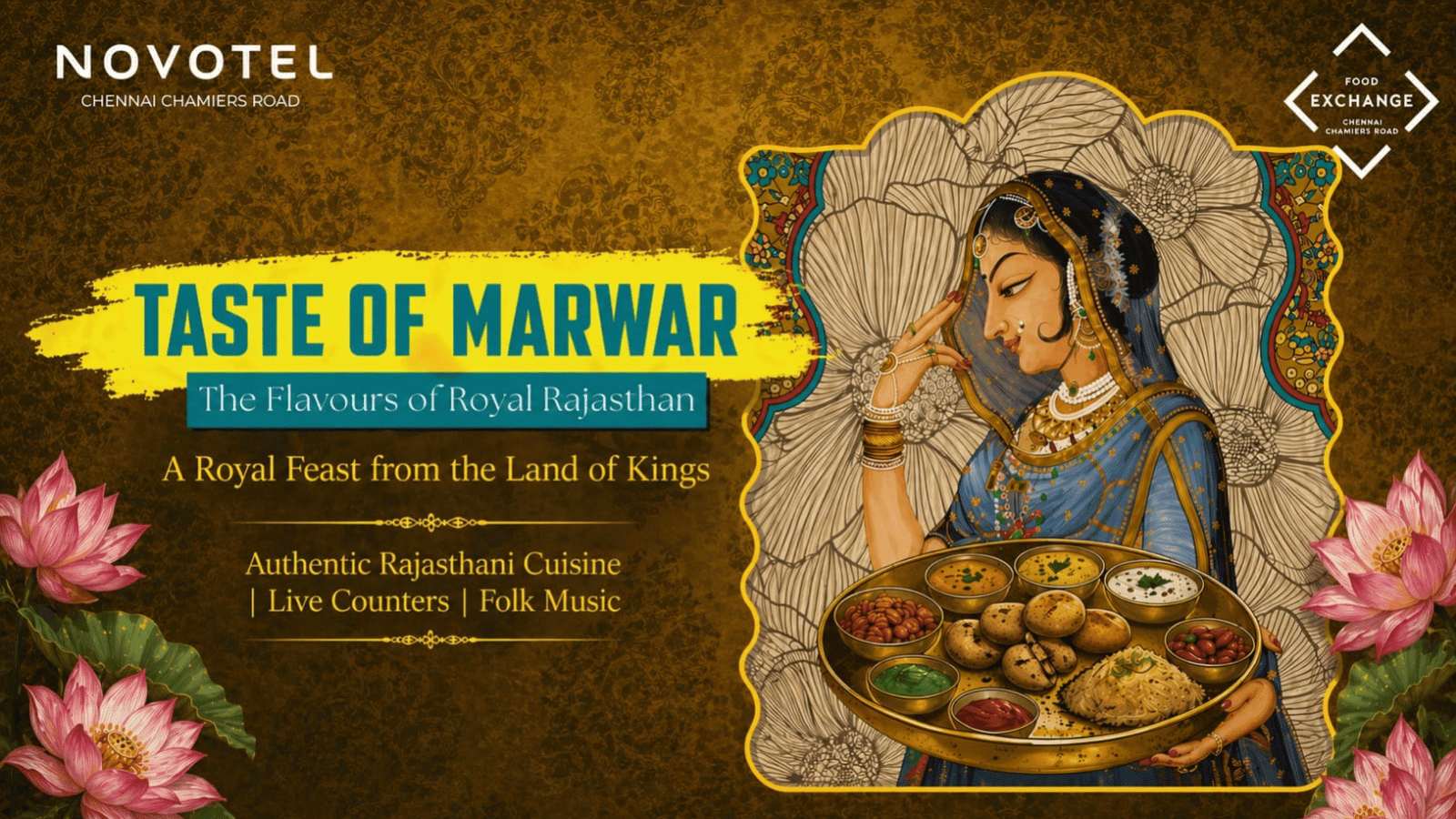 Taste of Marwar Chennai May 14–17, 2026 | Nandanam