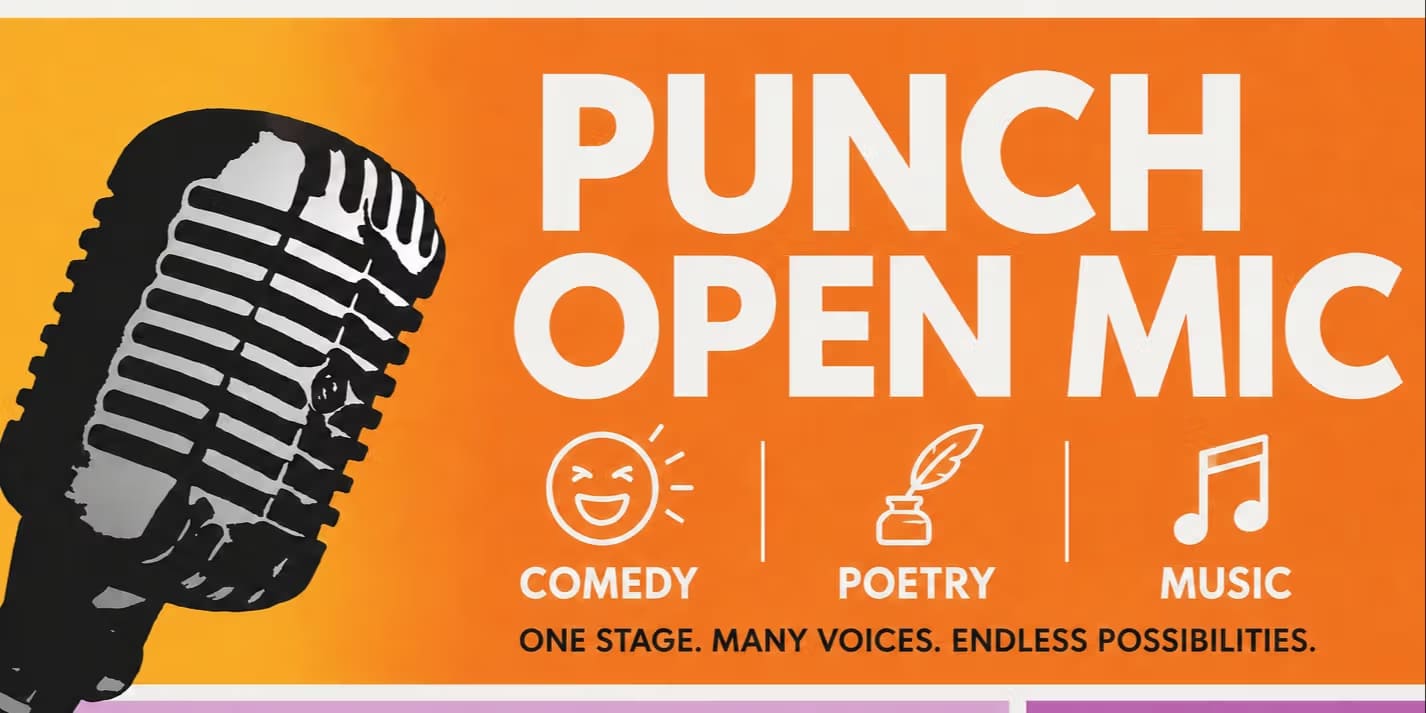 Punch Open Mic | 23 May 2026, Alwarpet Chennai