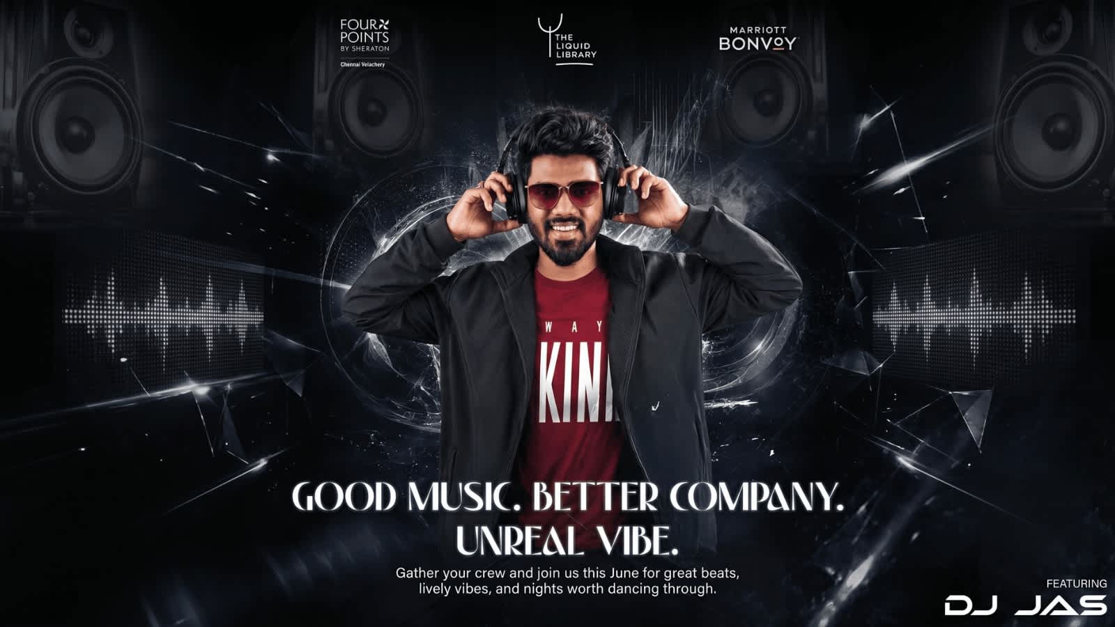 Turn It Up ft. DJ Jas | 5–6 Jun 2026 | Velachery Chennai