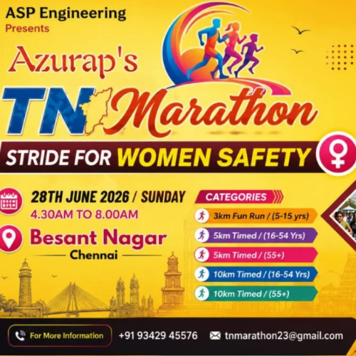 Azurap’s TN Marathon 2026 Chennai