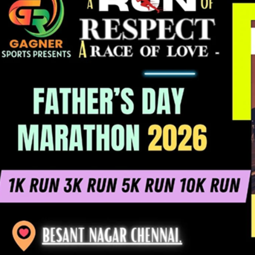 Father’s Day Marathon 2026 Chennai – Run for Dad in Besant Nagar