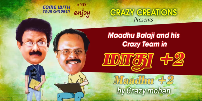 maadhu crazy mohan comedy show