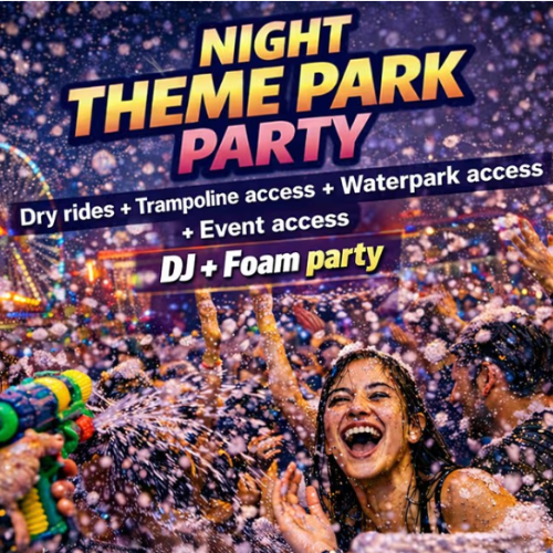 VGP Wonder World Night Theme Park Party Chennai 2026