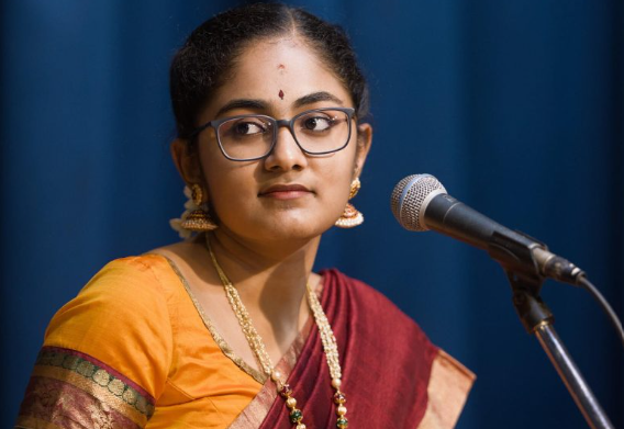 Nandita Kannan Carnatic vocal concert at RR Sabha Mylapore Chennai