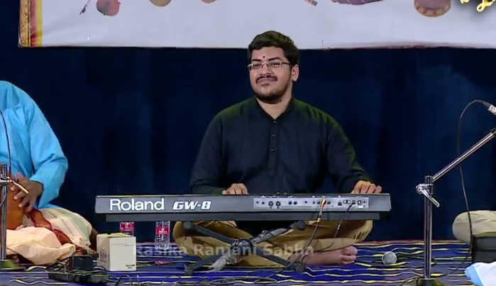 Carnatic music concert in Mylapore