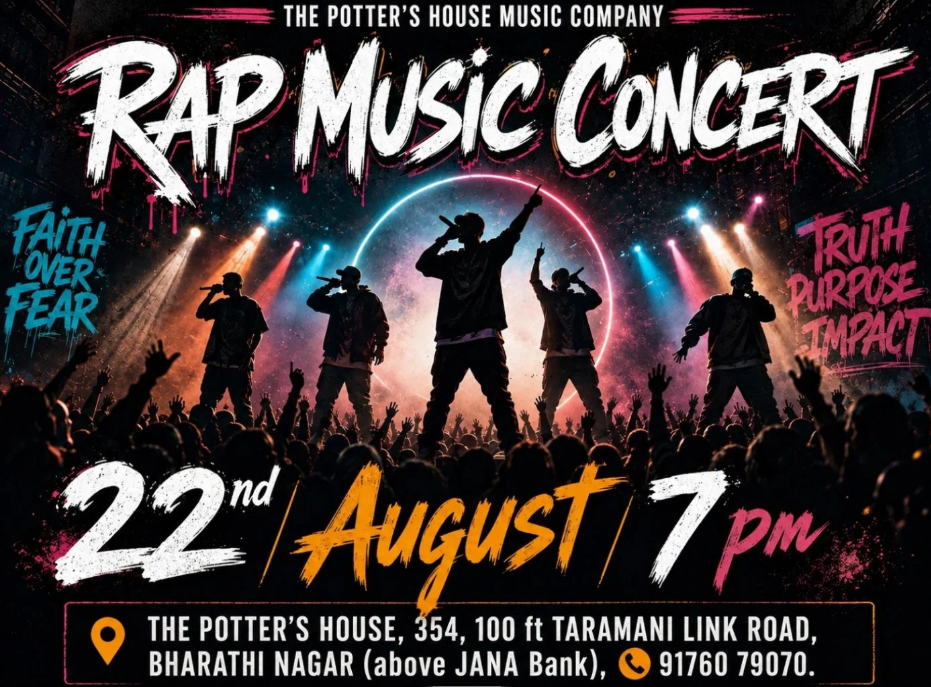 rap concert in Chennai