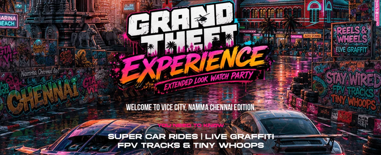 GTA 6 watch party in Chennai