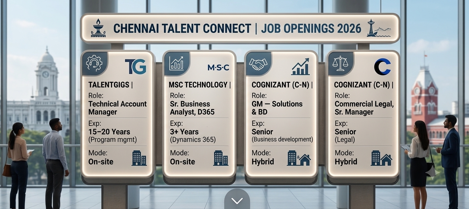 IT jobs in Chennai
