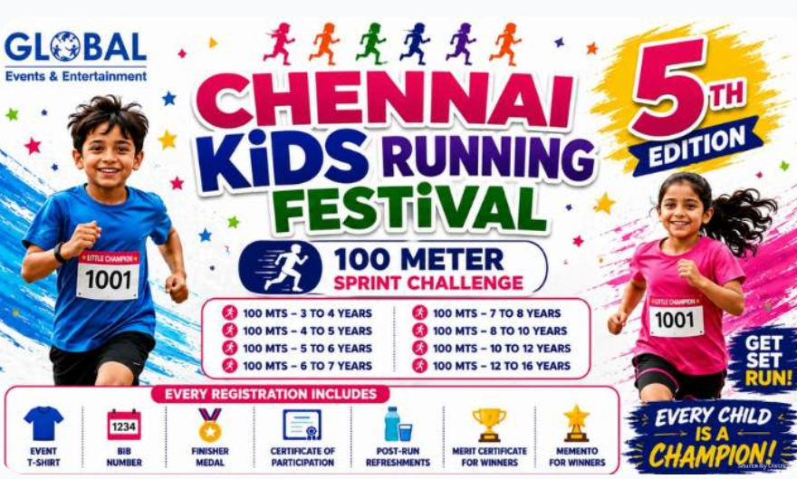 Chennai Kids Running Festival 2026