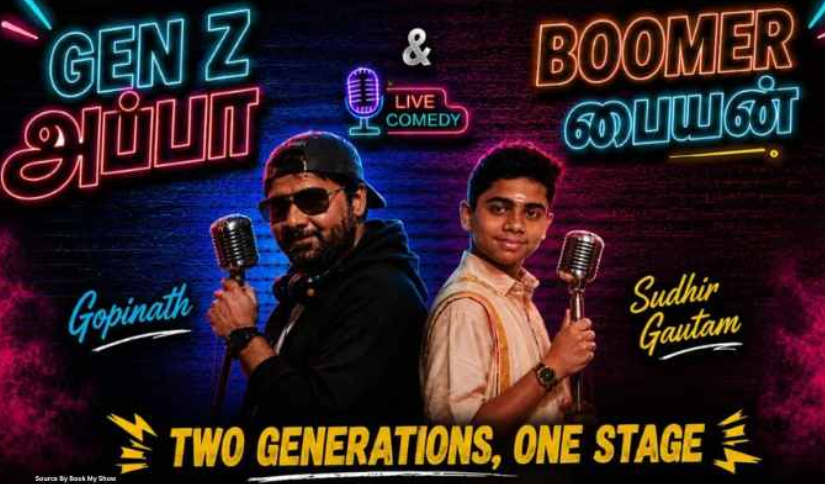 stand-up comedy in Chennai